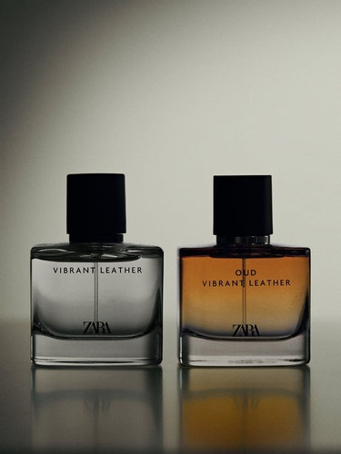 Perfume Zara 2x1 Vibrant Leather + Oud 60ml Original