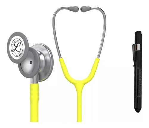 comprar Littmann 3 M Classic Ill Fonendoscopio Lemon Lime + Linterna
