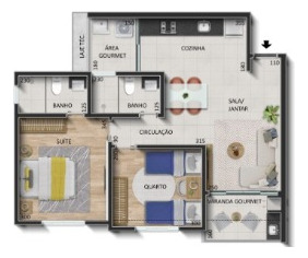 Apartamento Alto Padrão (na Planta)