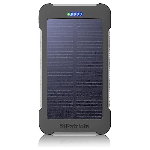 4patriots Patriot Power Cell Cx: Portable Solar Power Bank -