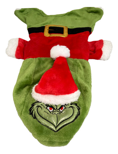 Pijama De Grinch Para Perro Talla 1 A La 6