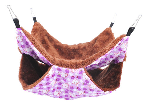 Hamaca De 2 Niveles Para Litera Sugar Glider, Conejo Morado