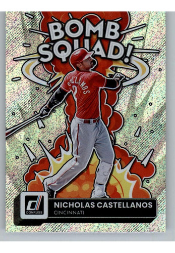 2022 Donruss Panini Rapture Bomb Squad 10 Nicholas Castellan