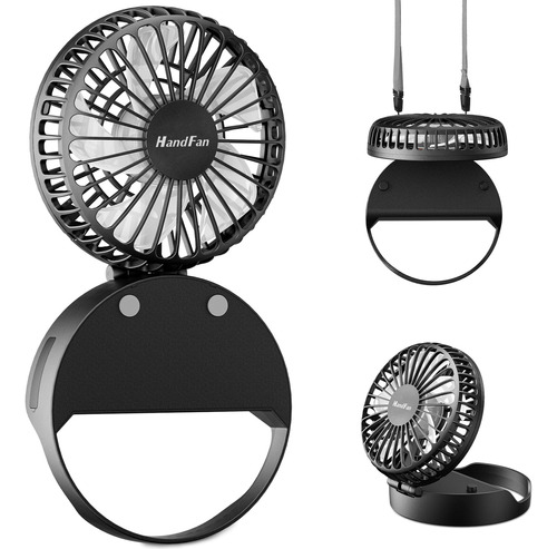 Handfan Mini Ventilador De Mano Recargable, Ventilador De C.