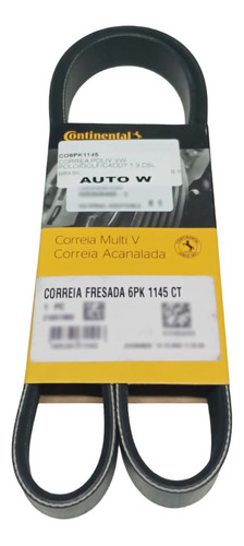 Correa Poli-v Vw Polo Caddy 1.9 Diesel Con Aire 6pk 1145