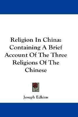 Libro Religion In China - Joseph Edkins