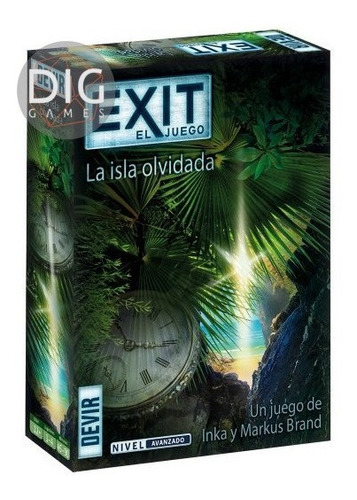 Exit La Isla Olvidada Juego De Mesa En Español 