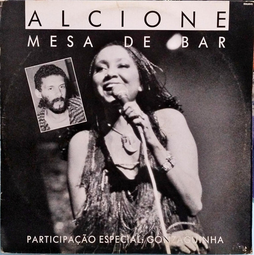 Alcione Lp Silgle Rca 1985 Mesa De Bar Rca 4967