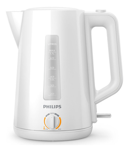 Pava Eléctrica Philips Hd9368/00 1.7 Lt Blanca