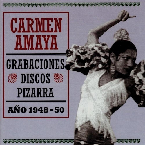 Grabaciones Discos Pizarra - Amaya Carmen (cd
