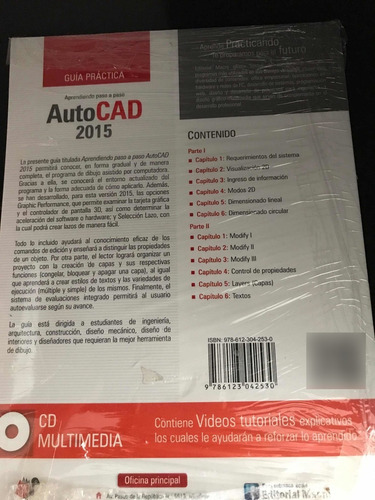 Libro G.p Aprendiendo Paso A Paso Autocad 2015 Carranza