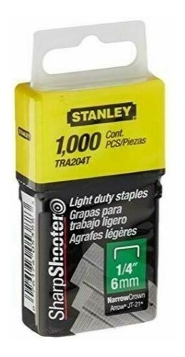 Grapa Stanley 1/4  (6 Mm)   Tra204t