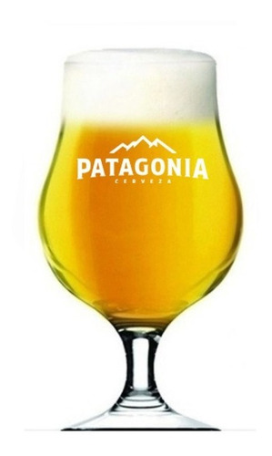 Copa Vidrio Dublin Cerveza Logo Patagonia 400 Ml Pettish 