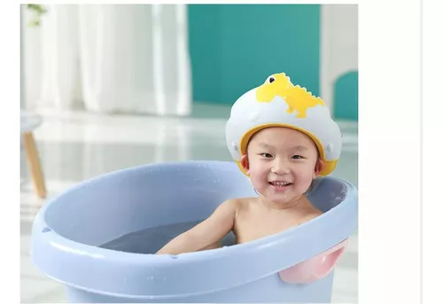 Gorro de ducha ajustable para niños Bañera de gorro de champú