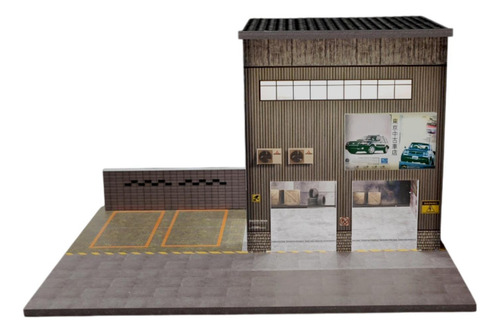 Modelo De Taller Automático Diorama Diorama Miniatura