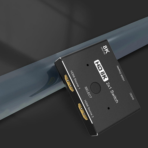Imagen 2 de 9 de Conmutador 2.1 Compatible Con Hdmi 8k 2 En 1 Salida De Alta
