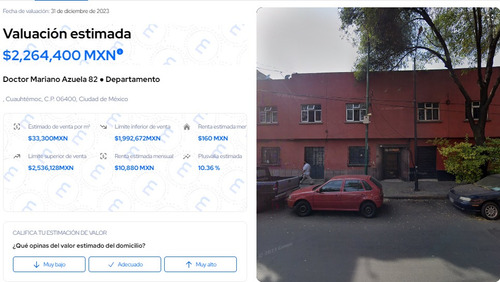 Dpartamento En Venta Santamaria La Ribera,cdmx Rs*