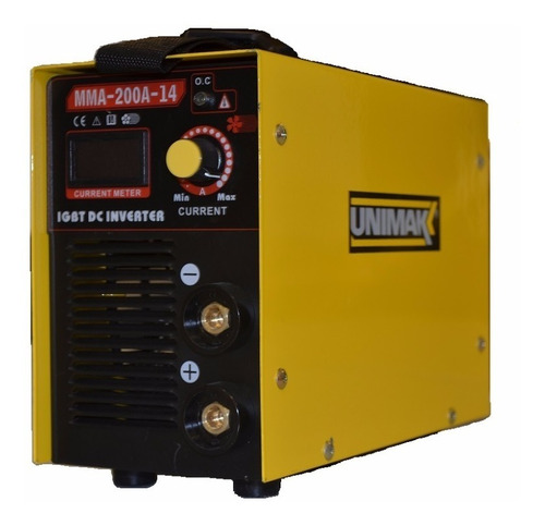 Soldadora Inverter Unimak Mma - 200 Amp.