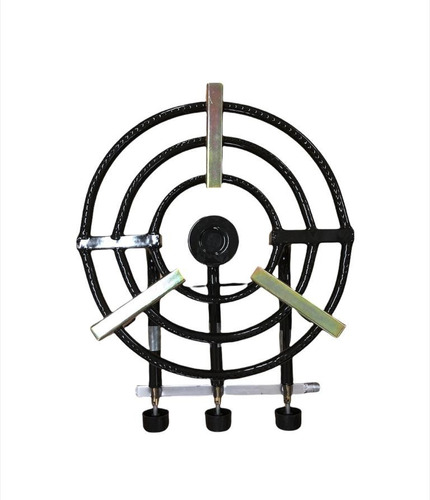 Imagen 5 de 5 de Mechero Quemador Paellero Disco Arado Y Hornalla 40 Cm Regul