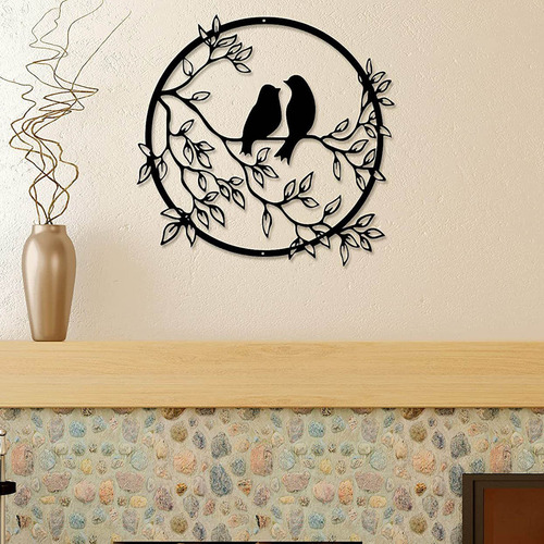 Adornos Para Colgar Pájaros En La Pared, Diseño De Ramas