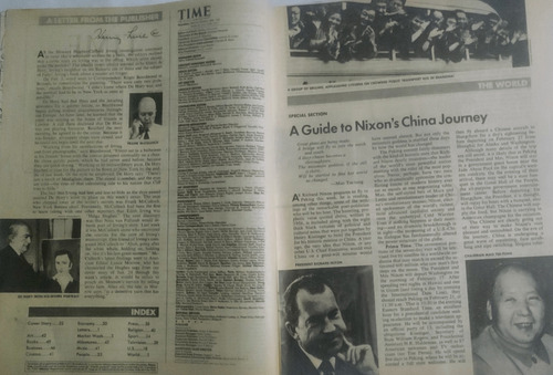 Time En Ingles Clifford Irving Escritor , Nixon Año 1972 (Usado)