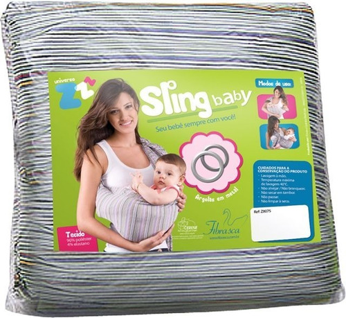 Canguro Carrier Sling Carga Porta Bebe Niño Tela Elástica