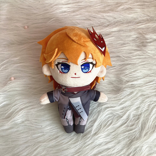 3pcs Genshin Impact Xiao Zhong Li Tartaglia Plush Doll Toy