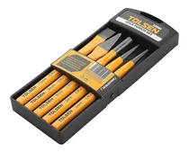 Comprar Juego 5 Cinceles Y Punzones Tolsen Cromo Vanadio 25091