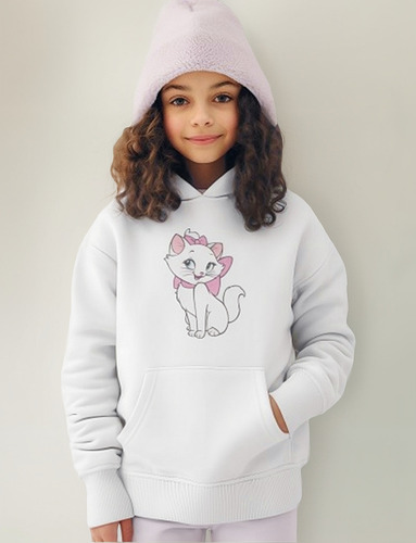 Sudadera Con Gorro Marie Gato 