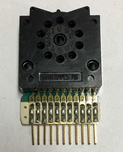 Switch 0-9 Rotativo 11 Pines De Contacto Sw-lb010p Unidad