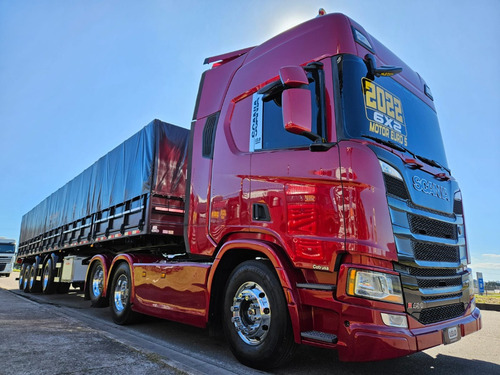 Scania R450 6x2 Highline Ano 22 + 4 Eixo Facchini 0km 14mts