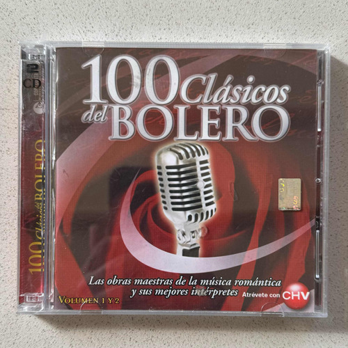 Cd 100 Clásicos Del Bolero 2 Cd Volumen 1 Y 2