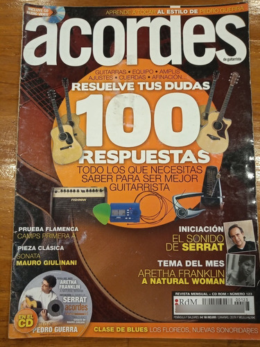 Revista Acordes Nº 123 Con Cd 