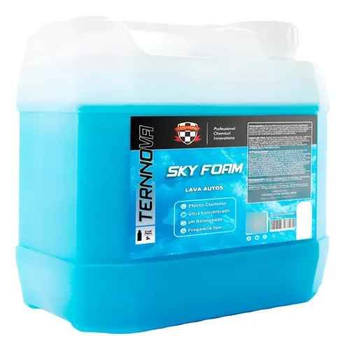 Shampoo Ph Neutro Ternnova Sky Foam Para Foam Lance 5 Litros