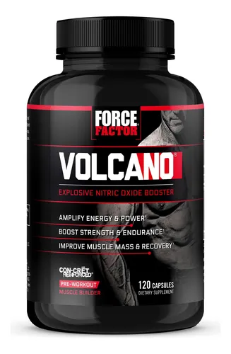 Suplemento De Refuerzo De Óxido Nítrico Force Factor Volcano