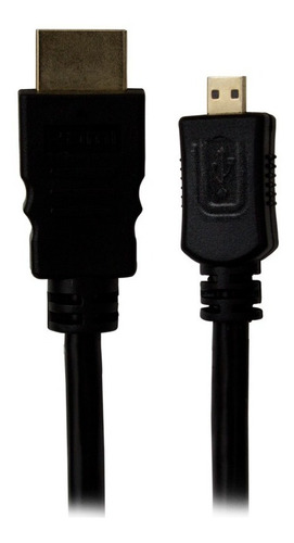 Cable C/ Conector Hdmi Macho A Micro Hdmi / 3m / Baño De Oro