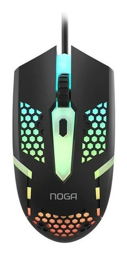 Imagen 3 de 5 de Kit Gamer Noga Teclado Mouse Auricular Pad 4en1 Nkb413 Blanco Y Negro