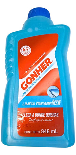 Liquido Limpia Parabrisas Gonher 946 Ml