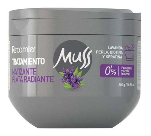 Tratamiento Matizante Muss Plata Radiante X 300gr