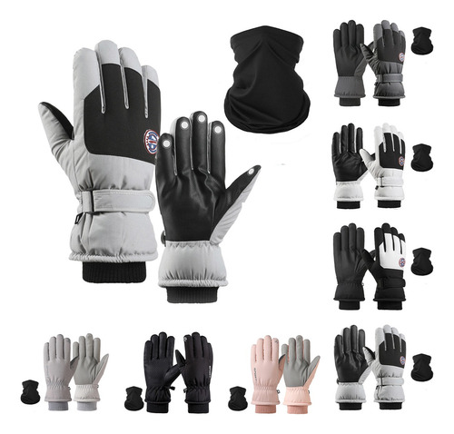 Guantes Térmicos Impermeables Touch Resistentes Deportivos