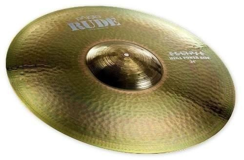 Platillo Paiste Rude Mpr-24 Mega Power Ride 24 Pulgadas Cuo Color Dorado