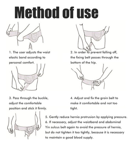 Cinturones De Hernia, Soporte Para Hernia Inguinal Para Homb