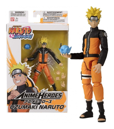 Naruto Shippuden Naruto -  Anime Heroes Bandai