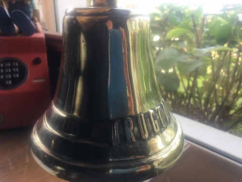 Campana Estilo Antigua 22 Cm Bronce Gran Sonido Uruguay