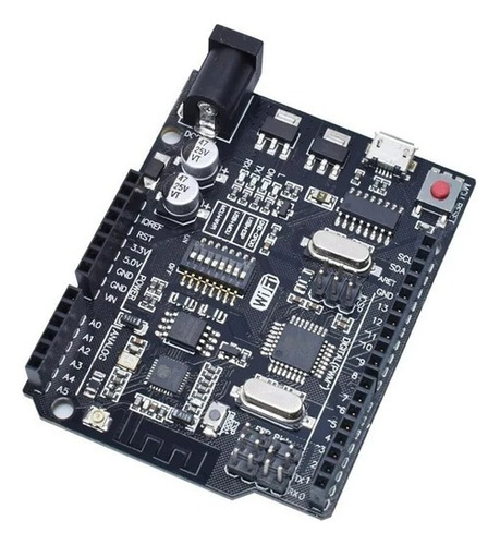 Placa Compatible Arduino Wifi R3 Atmega328p+esp8266 (v8-usb)
