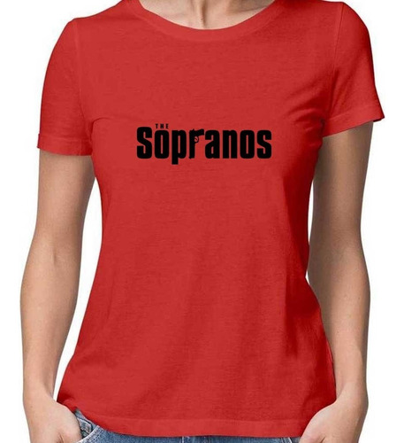 Remera Mujer The Sopranos 100% Algodón Calidad Premium