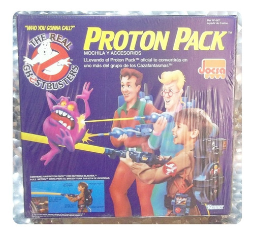 Proton Pack Mochila De Cazafantasmas Jocsa Kenner 1992 Misb