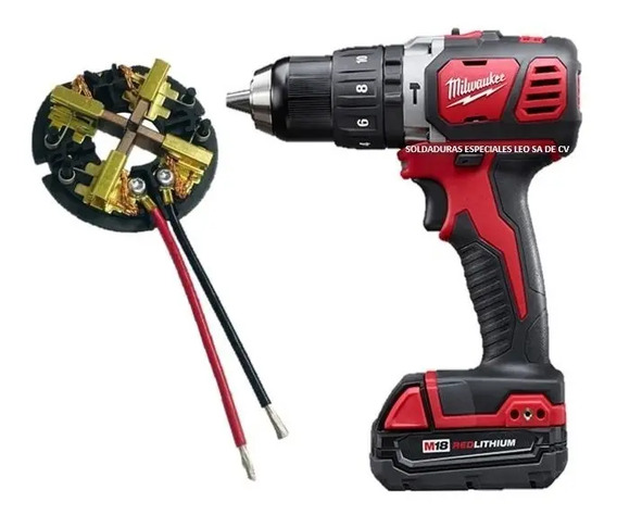 Carbones Taladro Milwaukee M18 2607-20 2606-20 22222602 | MercadoLibre
