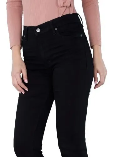 Oggi Jeans Pantalón De Mezclilla Negro Para Dama Atraction