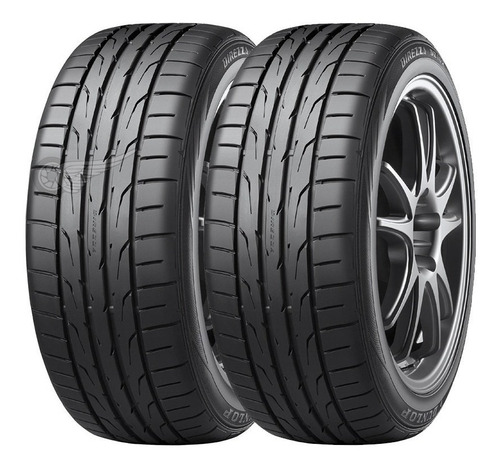 Kit 2 Cubiertas 205 55 R16 Dunlop Dz102 Fiat Punto Peugeot